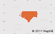 Political Map of ZIP code 34771, cropped outside