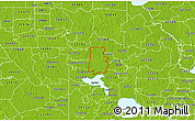 Physical 3D Map of ZIP code 34788