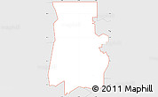 Silver Style Simple Map of ZIP code 34788