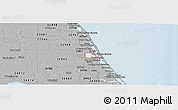 Gray Panoramic Map of ZIP code 34946