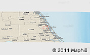 Shaded Relief Panoramic Map of ZIP code 34946