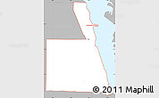 Gray Simple Map of ZIP code 34946
