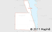 Silver Style Simple Map of ZIP code 34946