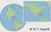 Savanna Style Location Map of ZIP code 34957, within the entire country