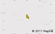 Physical Map of ZIP code 34983, cropped outside