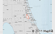 Silver Style Map of ZIP code 34983