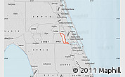 Silver Style Map of ZIP code 34984