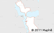 Silver Style Simple Map of ZIP code 34994