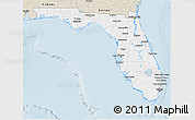 Classic Style 3D Map of Florida