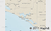 Shaded Relief Map of Bay County