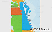 Political Map of Brevard County