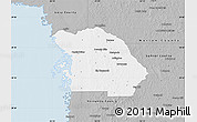 Gray Map of Citrus County