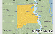 Savanna Style Map of Clay County