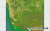 Satellite Map of Collier County