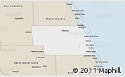 Classic Style 3D Map of Indian River County