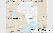 Classic Style Map of Okeechobee County