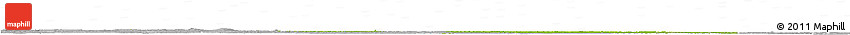 Physical Horizon Map of Osceola County, lighten, desaturated
