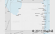 Silver Style Map of Palm Beach County
