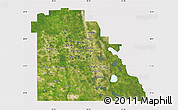 Satellite Map of Polk County, cropped outside