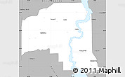 Gray Simple Map of Putnam County