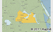Savanna Style Map of Seminole County