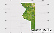 Satellite Map of Sumter County, cropped outside