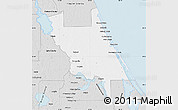 Silver Style Map of Volusia County