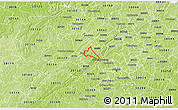 Physical 3D Map of ZIP code 30082