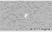 Gray 3D Map of ZIP code 30083