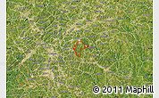 Satellite Map of ZIP code 30083