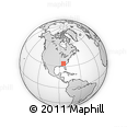 Outline Map of ZIP Code 30083