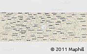 Classic Style Panoramic Map of ZIP code 30083