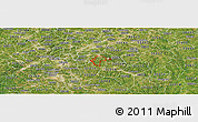 Satellite Panoramic Map of ZIP code 30083