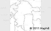 Blank Simple Map of ZIP code 30083