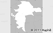 Gray Simple Map of ZIP code 30083