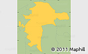 Savanna Style Simple Map of ZIP code 30083