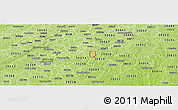 Physical Panoramic Map of ZIP code 30088