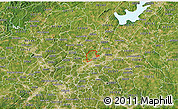 Satellite 3D Map of ZIP code 30092