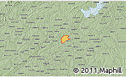 Savanna Style 3D Map of ZIP code 30092