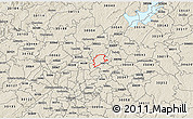 Shaded Relief 3D Map of ZIP code 30092