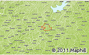 Physical 3D Map of ZIP code 30096