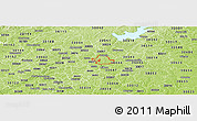 Physical Panoramic Map of ZIP code 30096
