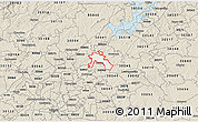 Classic Style 3D Map of ZIP code 30097