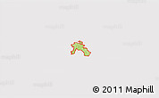 Physical 3D Map of ZIP code 30097, cropped outside