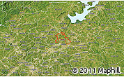 Satellite 3D Map of ZIP code 30097