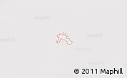 Silver Style 3D Map of ZIP code 30097, single color outside