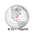 Outline Map of ZIP Codes Starting with 301