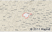 Classic Style 3D Map of ZIP code 30101