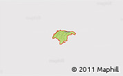 Physical 3D Map of ZIP code 30101, cropped outside