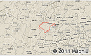 Shaded Relief 3D Map of ZIP code 30101